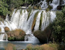 Die Krka-Wasserfälle